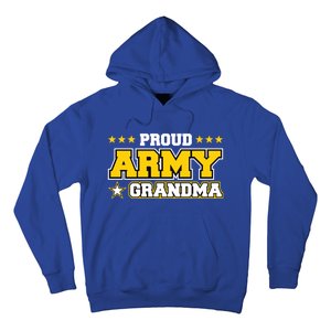 Proud Army Grandma Gift Us Military Grandma Family Hoodie