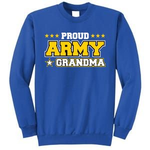 Proud Army Grandma Gift Us Military Grandma Family Sweatshirt