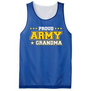 Proud Army Grandma Gift Us Military Grandma Family Mesh Reversible Basketball Jersey Tank