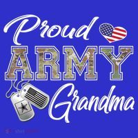 Proud Army Grandma Shirt Military Pride Hoodie