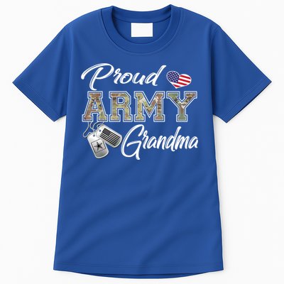 Proud Army Grandma Shirt Military Pride Tall T-Shirt