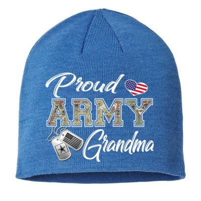 Proud Army Grandma Shirt Military Pride Sustainable Beanie