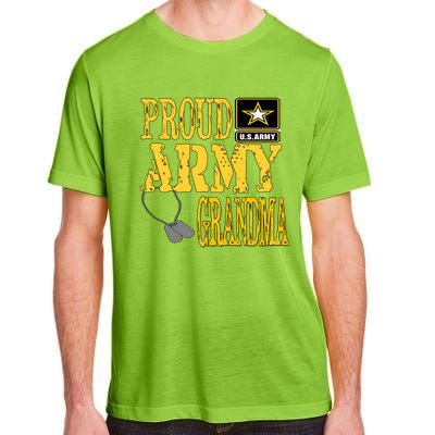 Proud Army Grandma Gift Military Pride Sweater Gift Adult ChromaSoft Performance T-Shirt