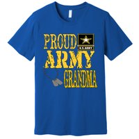 Proud Army Grandma Gift Military Pride Sweater Gift Premium T-Shirt