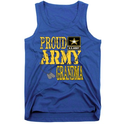 Proud Army Grandma Gift Military Pride Sweater Gift Tank Top