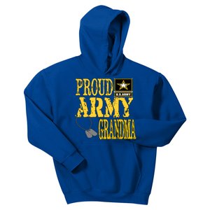 Proud Army Grandma Gift Military Pride Sweater Gift Kids Hoodie