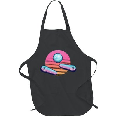 Pinball Arcade Game Machine 80s Retro Gamer Vintage Gaming Apron