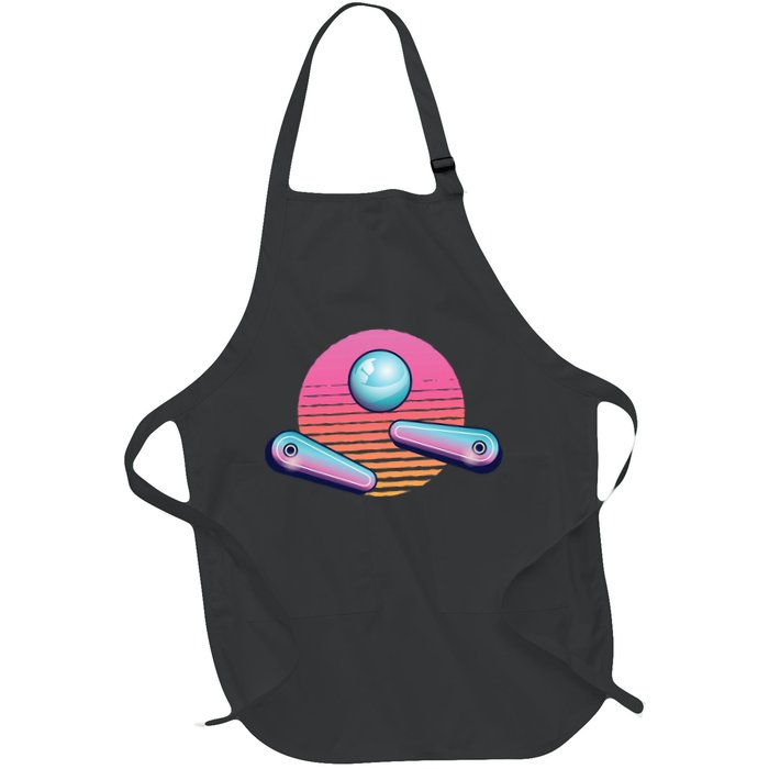 Pinball Arcade Game Machine 80s Retro Gamer Vintage Gaming Apron