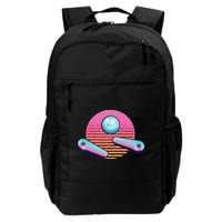 Pinball Arcade Game Machine 80s Retro Gamer Vintage Gaming Backpack