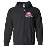 Pinball Arcade Game Machine 80s Retro Gamer Vintage Gaming Full Zip Hoodie