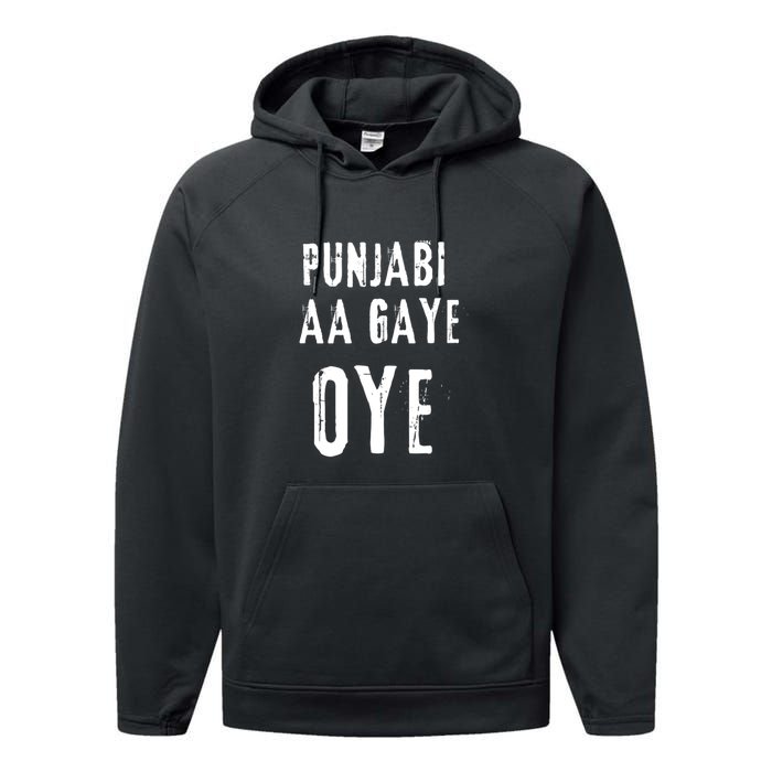 Punjabi Aa Gaye Oye Tonight Diljit Dosanjh Performance Fleece Hoodie