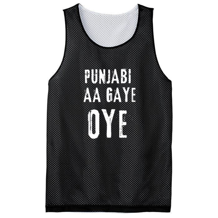 Punjabi Aa Gaye Oye Tonight Diljit Dosanjh Mesh Reversible Basketball Jersey Tank