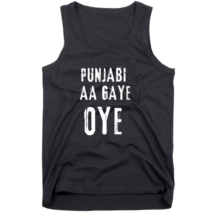 Punjabi Aa Gaye Oye Tonight Diljit Dosanjh Tank Top