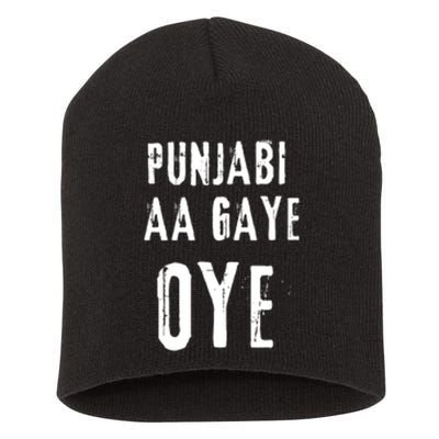 Punjabi Aa Gaye Oye Tonight Diljit Dosanjh Short Acrylic Beanie