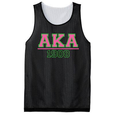 Pink And Green Aka 1908 Mesh Reversible Basketball Jersey Tank