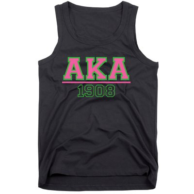 Pink And Green Aka 1908 Tank Top