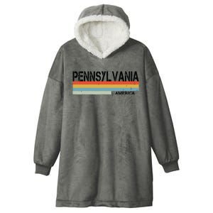 Pennsylvania America Gift Hooded Wearable Blanket