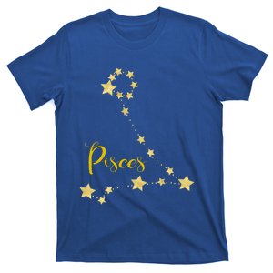 Pisces Astrology Gift With Constellation T-Shirt