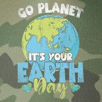 Planet Anniversary Go Planet Its Your Earth Day Legacy Tie Dye Trucker Hat