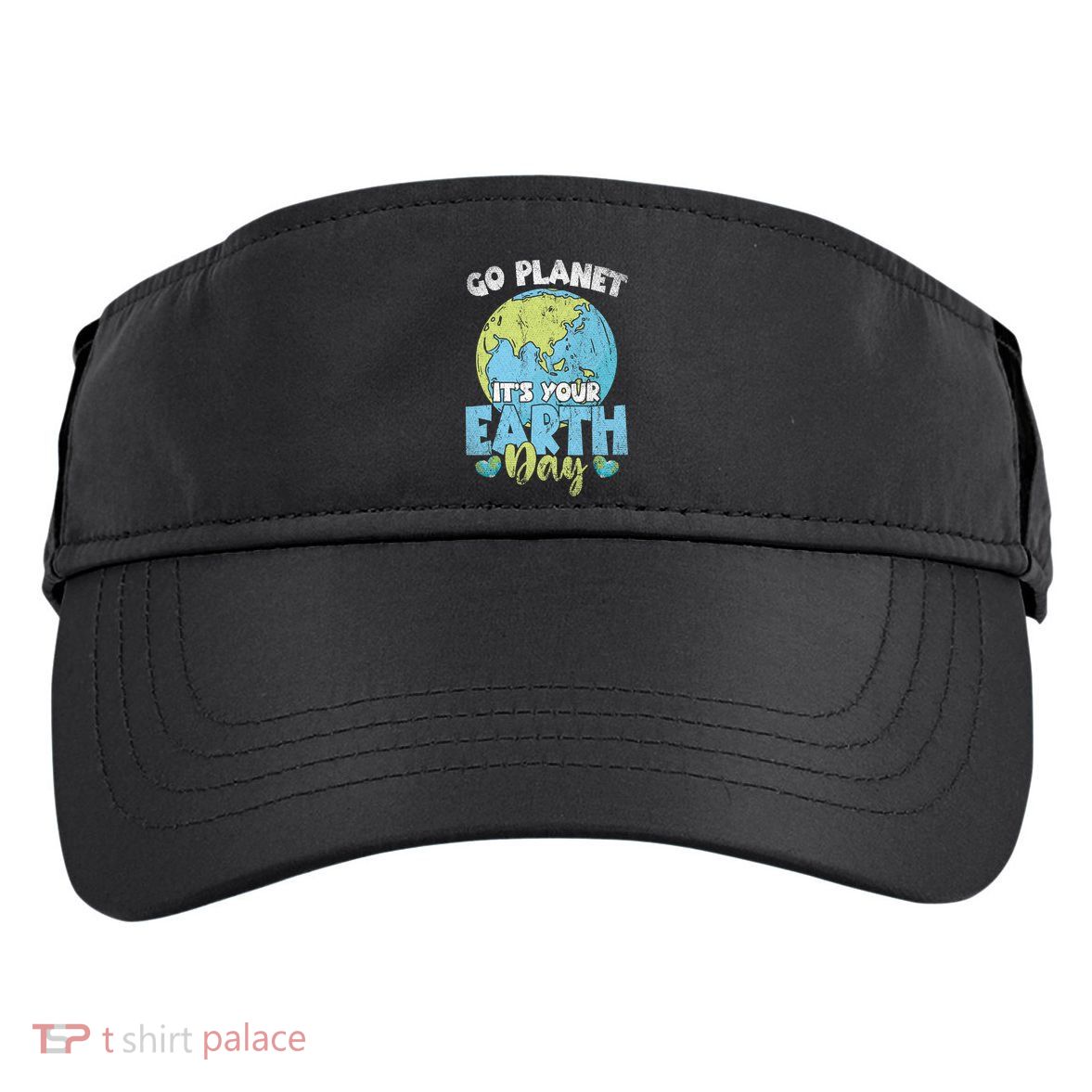 Planet Anniversary Go Planet Its Your Earth Day Adult Drive Performance Visor