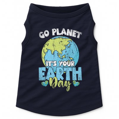 Planet Anniversary Go Planet Its Your Earth Day Doggie Tank