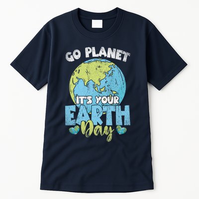 Planet Anniversary Go Planet Its Your Earth Day Tall T-Shirt