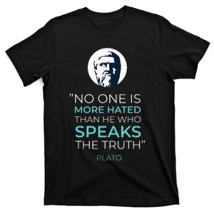 Plato Ancient Greek Philosophy Quote T-Shirt