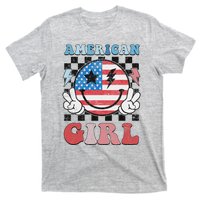 Patriotic American Girl 4th Of July T-Shirt