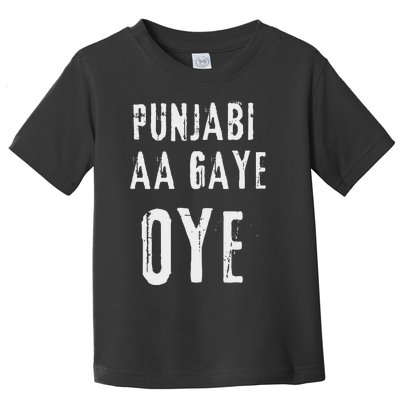 Punjabi Aa Gaye Oye Diljit Dosanjh Fun Toddler T-Shirt