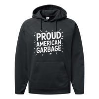 Proud American Garbage Performance Fleece Hoodie