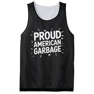 Proud American Garbage Mesh Reversible Basketball Jersey Tank