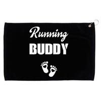 Pregnancy Announcement Gender Running Buddy Pouch Boy Girl Grommeted Golf Towel