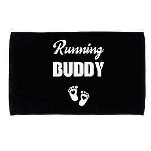 Pregnancy Announcement Gender Running Buddy Pouch Boy Girl Microfiber Hand Towel