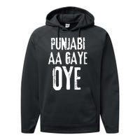 Panjabi Aa Gaye Oye Diljit Dosanjh Performance Fleece Hoodie