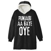 Panjabi Aa Gaye Oye Diljit Dosanjh Hooded Wearable Blanket