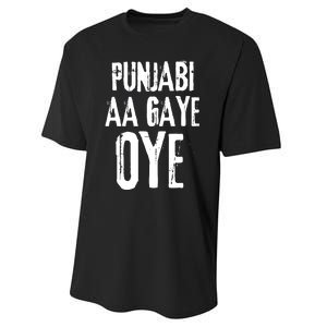 Panjabi Aa Gaye Oye Diljit Dosanjh Performance Sprint T-Shirt