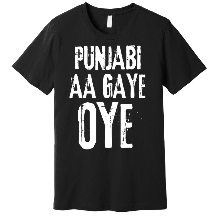 Panjabi Aa Gaye Oye Diljit Dosanjh Premium T-Shirt