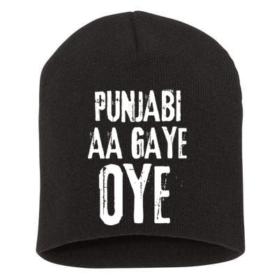 Panjabi Aa Gaye Oye Diljit Dosanjh Short Acrylic Beanie