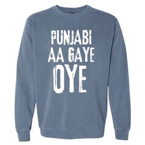 Panjabi Aa Gaye Oye Diljit Dosanjh Garment-Dyed Sweatshirt