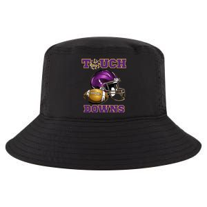 Purple And Gold Football Game Touchdown High School Matching Cool Comfort Performance Bucket Hat