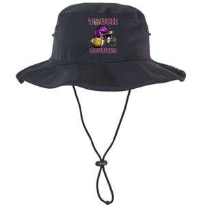 Purple And Gold Football Game Touchdown High School Matching Legacy Cool Fit Booney Bucket Hat