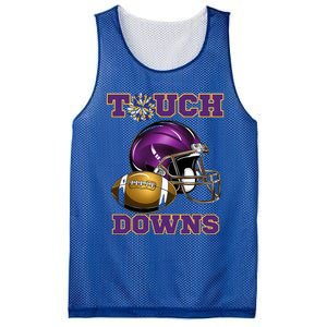 Purple And Gold Football Game Touchdown High School Matching Mesh Reversible Basketball Jersey Tank