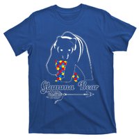 Proud Autism Glamma Bear Autism Awareness Autistic Support Cute Gift T-Shirt