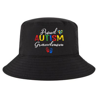 Proud Autism Grandmom Autism Awareness Day Autistic Support Gift Cool Comfort Performance Bucket Hat