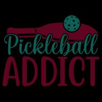 Pickleball Addict Gift For Player Sport Team 7-Panel Snapback Hat