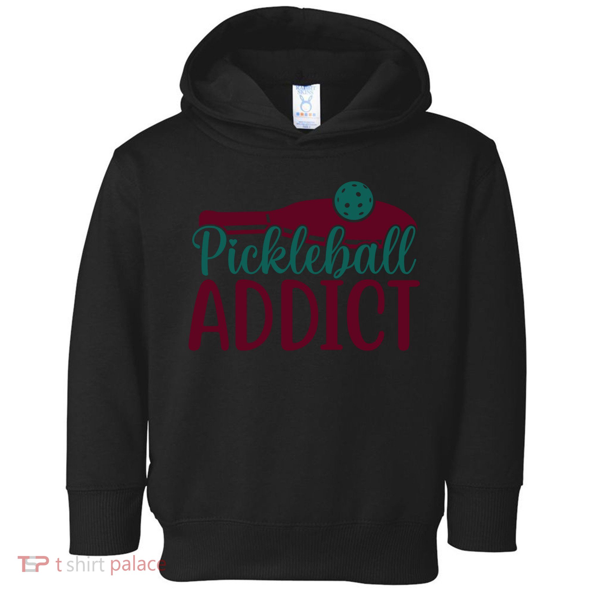 Pickleball Addict Gift For Player Sport Team Toddler Hoodie