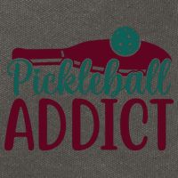 Pickleball Addict Gift For Player Sport Team Cotton Canvas Backpack