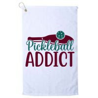 Pickleball Addict Gift For Player Sport Team Golf Towel