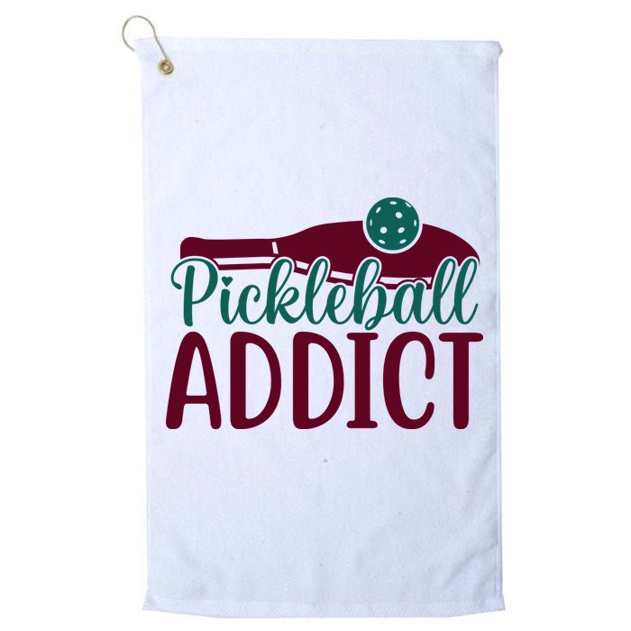 Pickleball Addict Gift For Player Sport Team Golf Towel