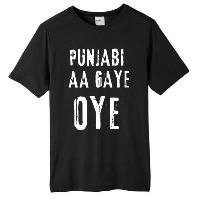 Punjabi Aa Gaye Oye Tonight Diljit Dosanjh Tall Fusion ChromaSoft Performance T-Shirt